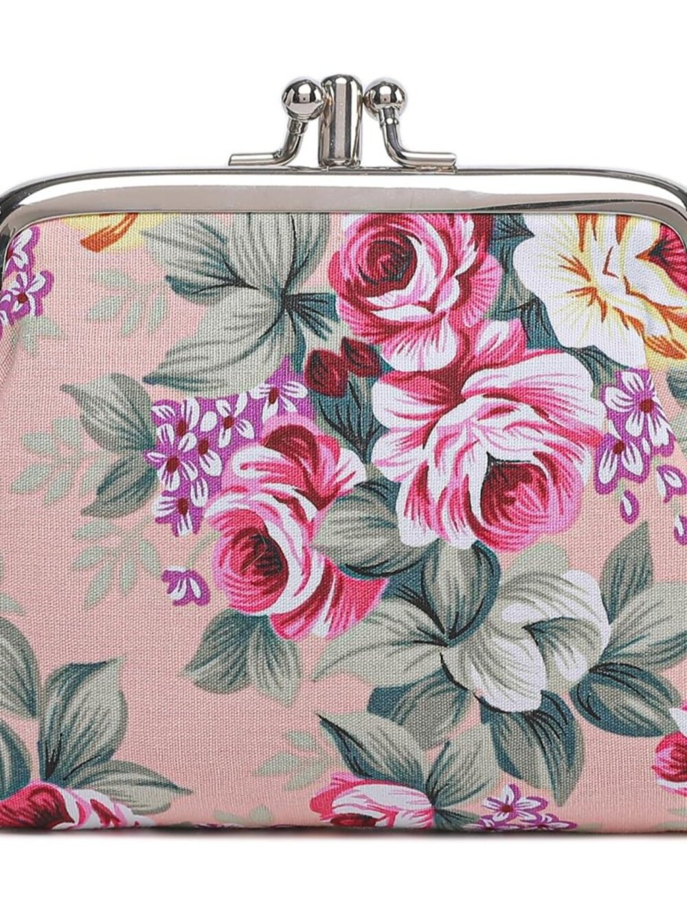 Cute Floral Buckle Coin Purses Vintage Pouch Kiss-lock Change Purse Wallets…